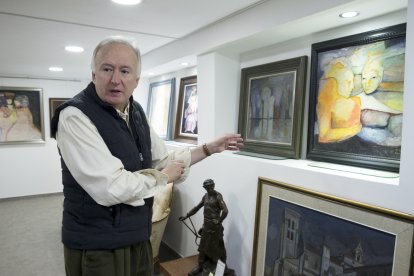 Adolfo Hernández es el director de 'El Museo Mínimo', un nuevo espacio para el arte en Salamanca