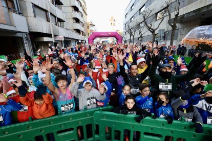 Salida de la carrera popular San Silvestre de León