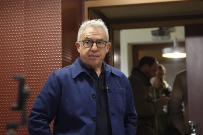 Ángel Ceña tras elegido candidato a la presidencia de la Junta.