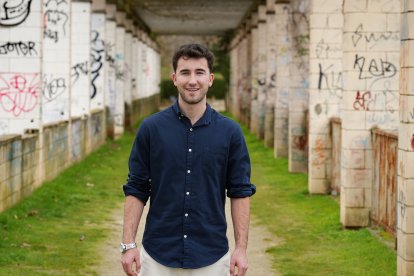 El egresado del Grado en Nutrición Humana y Dietética de la Universidad de Valladolid, Jorge Manjarrés.