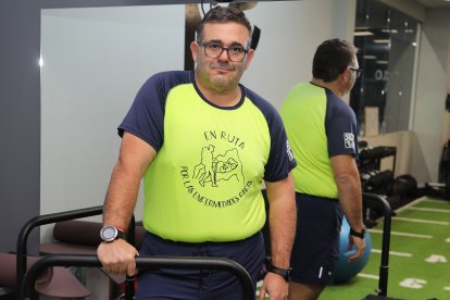 Fernando Alejandro Román, presidente de la Asociación En Ruta por las Enfermedades Raras de Palencia