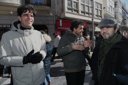El candidato a la presidencia de la Junta de Castilla y León por la Coalición En Común (Izquierda Unida, Movimiento Sumar y Verdes-Equo), Juan Gascón, presenta la candidatura de Palencia.