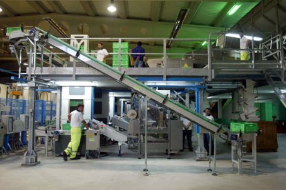 Fábrica de patatas Meléndez en Medina del Campo.