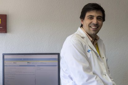 Guilherme Carvalho Monteiro, neurólogo del Complejo Asistencial Universitario de Salamanca