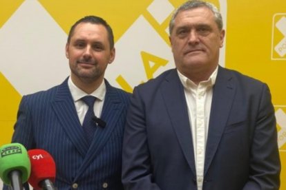 José Ramón Budiño y Pedro Pascual, en una imagen de archivo.