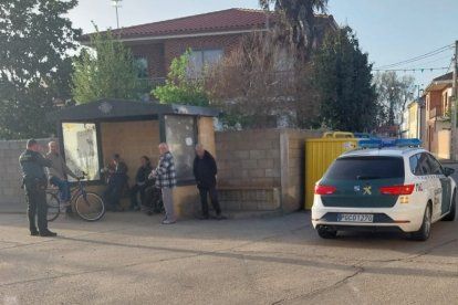 Labores de búsqueda del hombre de Abraveses (Zamora) que ha aparecido en buen estado.