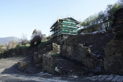 Reconstrucción del pueblo de Lusio (León), afectado por los incendios de agosto del año 2025
