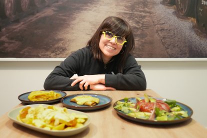 Sara Cabello , chef y propietaria de Tigo y Migo, presenta cuatro de los platos de la carta