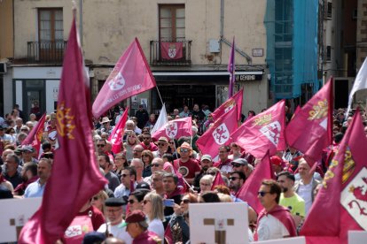 León acoge el V Camino a la Libertad organizado por Conceyu País Llionés y Xuntanza Llionesista