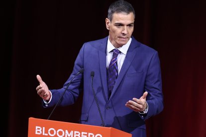 El presidente del Gobierno y secretario general del PSOE, Pedro Sánchez, en una imagen de archivo.