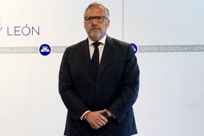 El portavoz de VOX en las Cortes, Carlos Pollán.