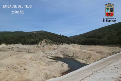 Imagen de la presa de El Tejo