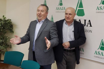 Donaciano Dujo y José Antonio Turrado, en una imagen de archivo.- ICAL
