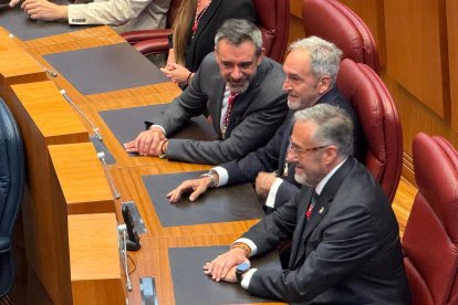 David Hierro, Alberto Díaz Pico y Carlos Pollán