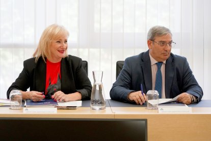 Leticia García y José Luis Sanz Merino.