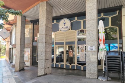 Cafetería del centro de Soria donde Paviglianiti ejercía prácticamente de dueño.