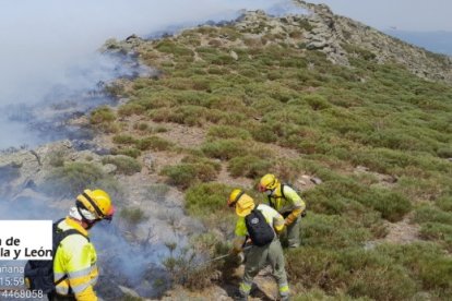 Incendio en Burgohondo, Ávila