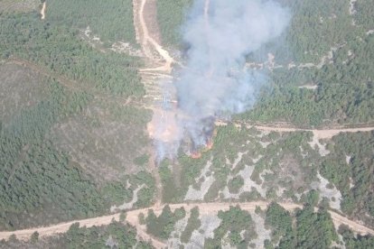 incendio en Castropodame.