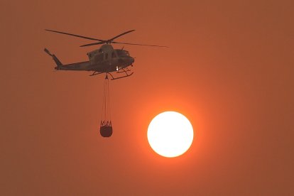 Incendio forestal en Santa María del Tiétar (Ávila)