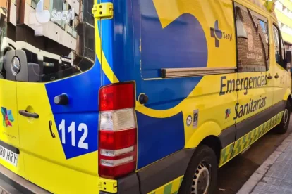 UVI móvil de Emergencias Sanitarias de Sacyl.