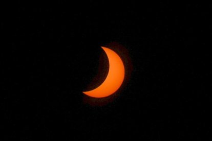 El eclipse en Valladolid