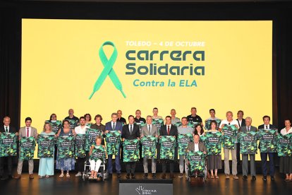 Presentación de la Carrera Solidaria contra la ELA