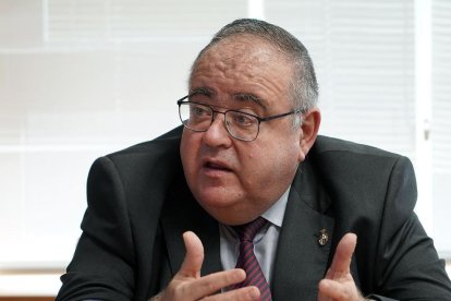 El consejero de Sanidad, Alejandro Vázquez. E-.M.