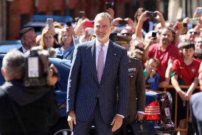 El rey inaugura en León la cumbre europea sobre parlamentarismo. / ICAL