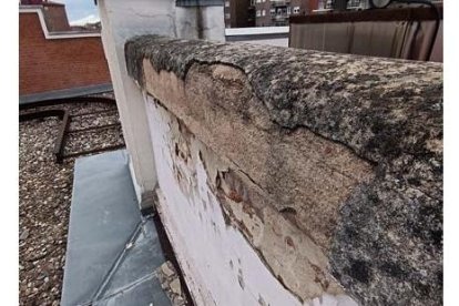 Imagen de las patologías documentadas en el proyecto de ejecución de obras del antiguo Hospital Militar.