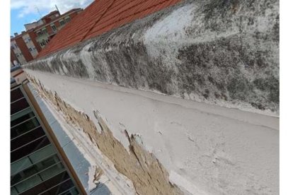 Imagen de las patologías documentadas en el proyecto de ejecución de obras del antiguo Hospital Militar.