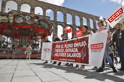 Manifestación del 1 de mayo en Segovia