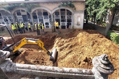 Búsqueda en Jaca de los restos
