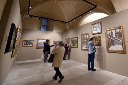 Exposición 'Pintar sin miedo. Joaquín Sorolla y la Valencia de 1900' expuesta en la Catedral de Burgos