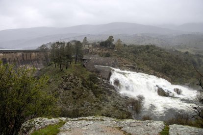 Embalse del Charco del Cura tras las últimas lluvias