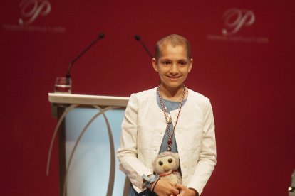 La impulsora del proyecto solidario 'La Sonrisa de María',María Caamaño Núñez, Premio Castilla y León de los Valores Humanos y Sociales.