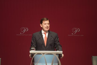 Intervención del presidente de la Junta, Alfonso Fernández Mañueco, en la entrega de los Premios Castilla y León 2024.