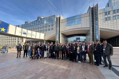 Patatas Meléndez llega al Parlamento Europeo