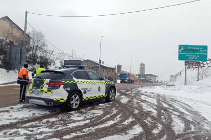 La borrasca ‘Ingrid’ afecta en la provincia de León.