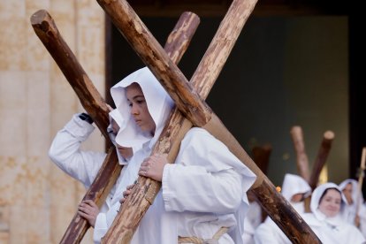 Procesión del Cristo del Amor y de la Paz de la Semana Santa de Salamanca.