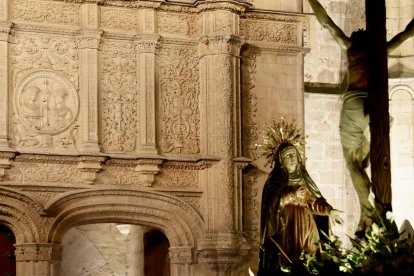 Procesión de la Hermandad del Silencio del Martes Santo en Salamanca