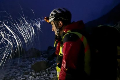 Dispositivo de rescate en Picos de Europa.