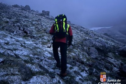 Dispositivo de rescate en Picos de Europa.