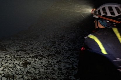 Dispositivo de rescate en Picos de Europa.
