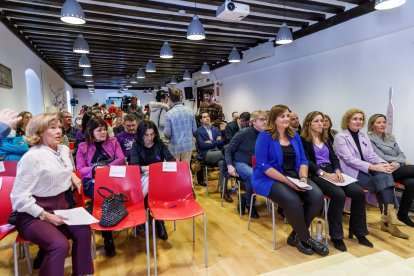 Acto en la Diputación de Segovia en conmemoración del Día Internacional de Eliminación de la Violencia Contra la Mujer. - ICAL