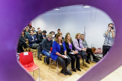 Acto en la Diputación de Segovia en conmemoración del Día Internacional de Eliminación de la Violencia Contra la Mujer. - ICAL