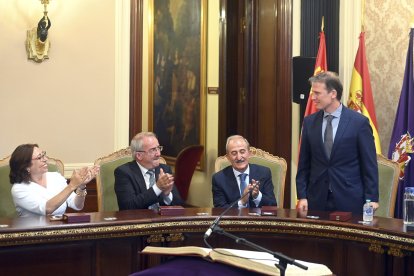 Borja Suárez, nuevo presidente de la Diputación Provincial de Burgos.- ICAL