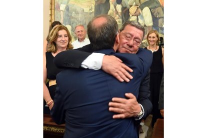 Borja Suárez, nuevo presidente de la Diputación Provincial de Burgos.- ICAL