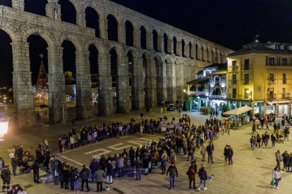 Manifestaciones por el Día Internacional de la Eliminación de la Violencia hacia las Mujeres en Segovia. - ICAL