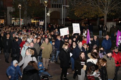 Manifestación del 25-N en Palencia. - ICAL