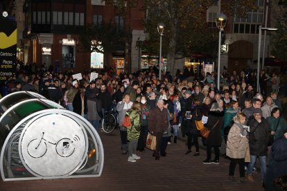 Manifestación del 25-N en Palencia. - ICAL